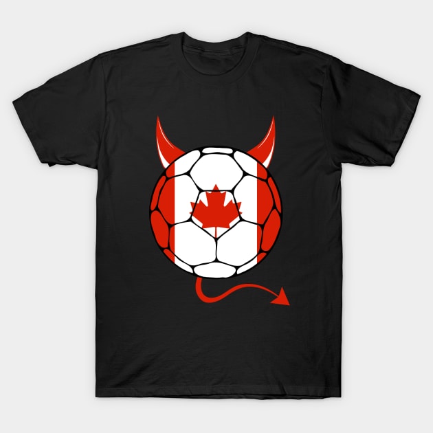 Canada Halloween T-Shirt by footballomatic